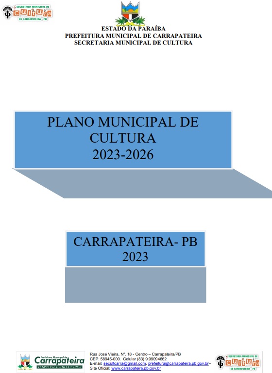 Carrapateira/PB celebra avanço cultural: Lei que institui o Plano Municipal de Cultura está entre as principais de 2023